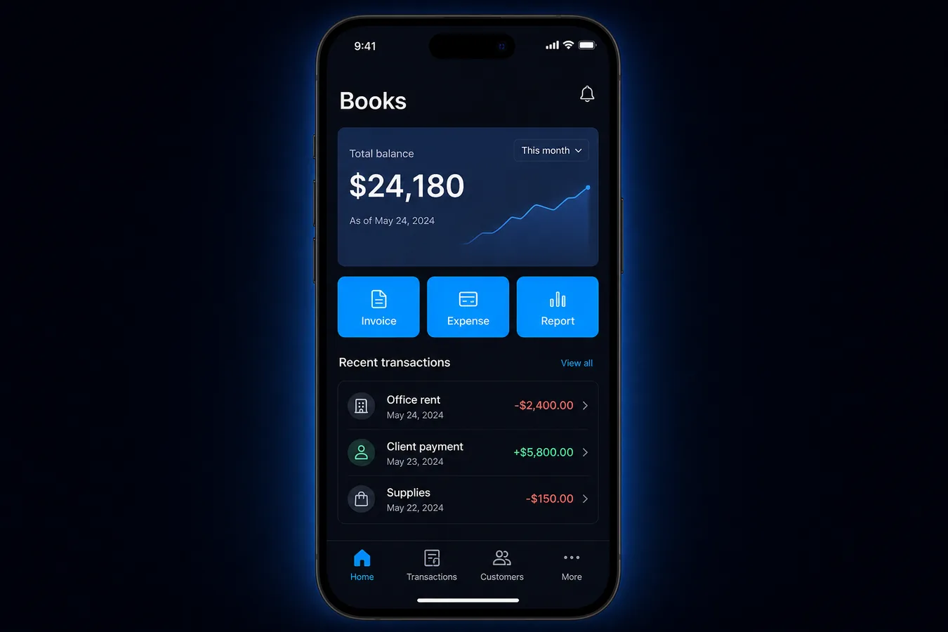 Accounting app