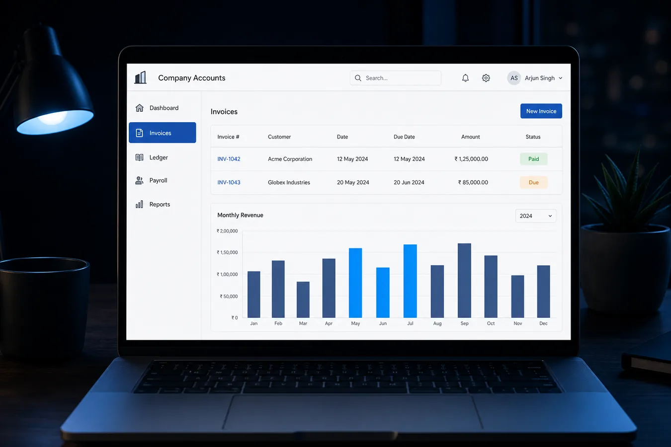 Company accounts