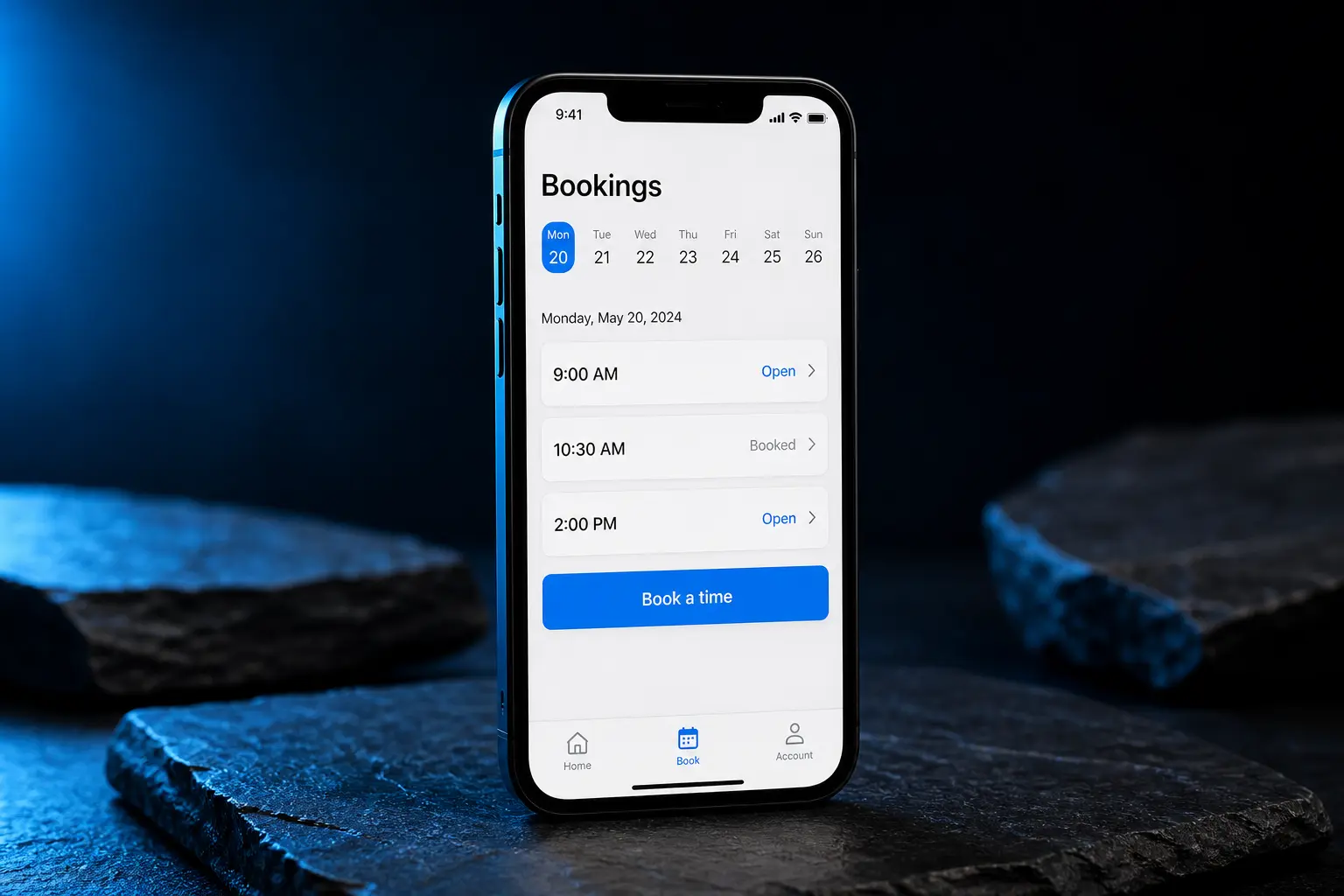 Bookings app